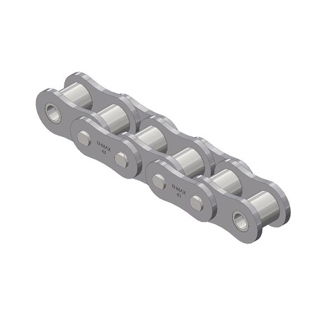 SENQCIA ULTRA-MAX 41 Riv ASME/ANSI Std Roller Chain Single 100Ft Reel 1/2" Pit, PK100 41UMR100